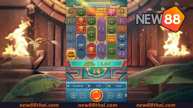 Treasures of Aztec เหมาะกับผู้เล่นใหม่มาก